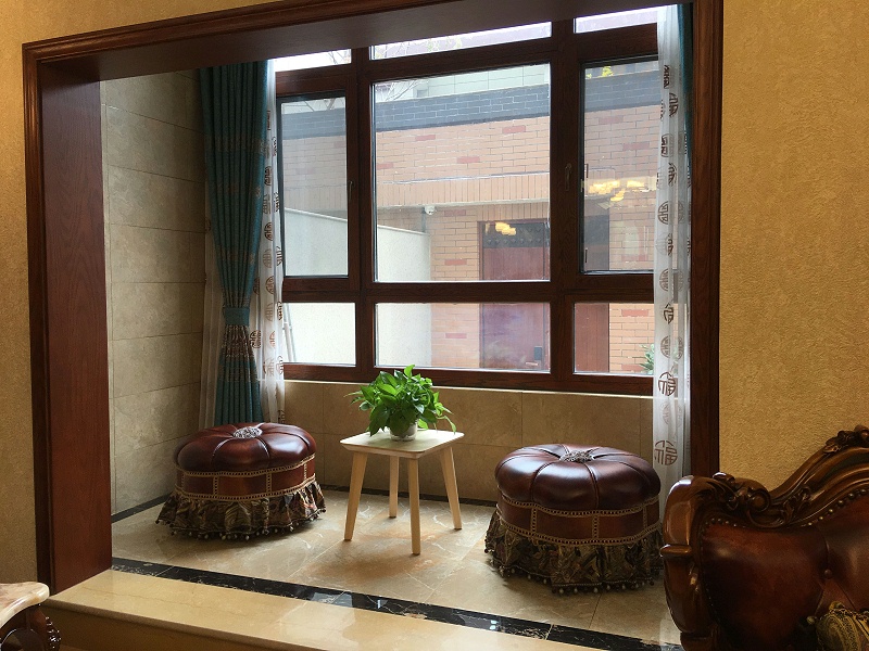 隔音鋁包木門(mén)窗展示