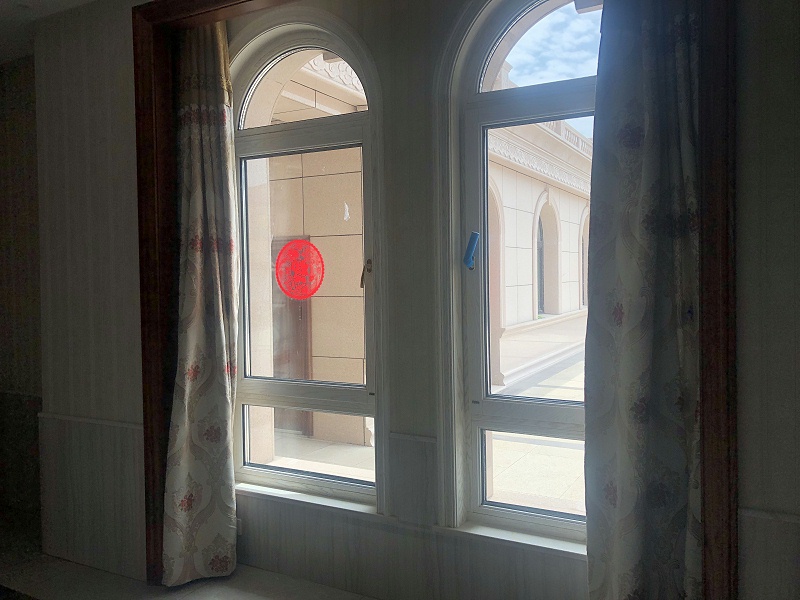 定制鋁包木門窗實(shí)拍