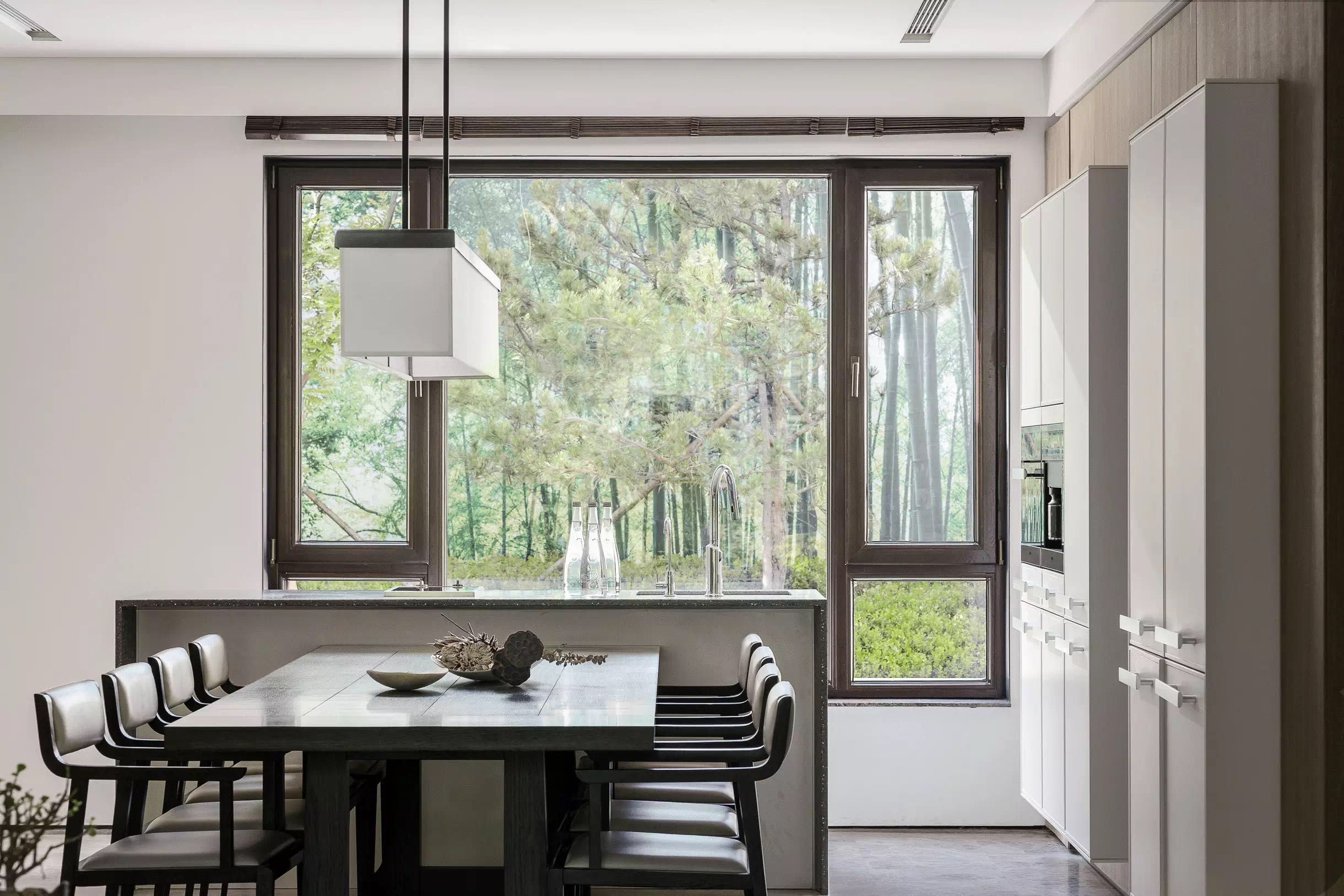 鋁包木門窗場景展示