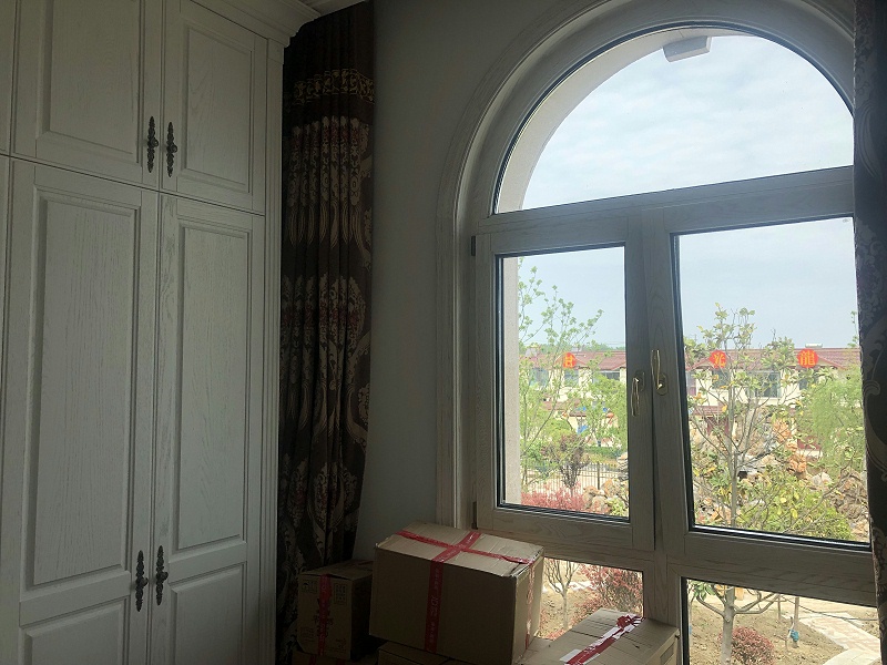 鋁包木門窗實拍