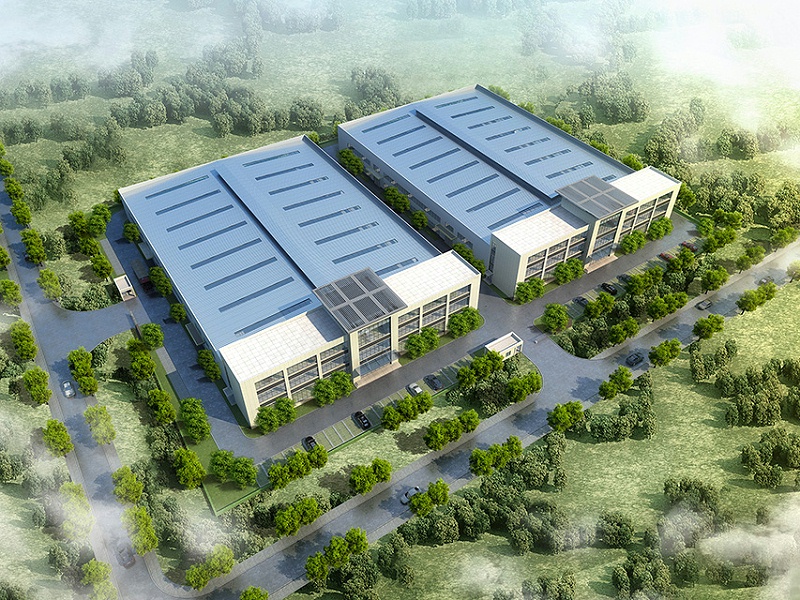 鋁包木門窗廠家新廠效果圖