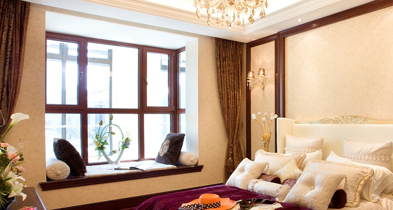 定制鋁包木門窗實拍