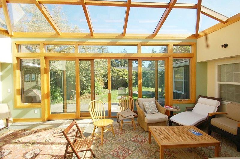 鋁包木陽光房場景實拍