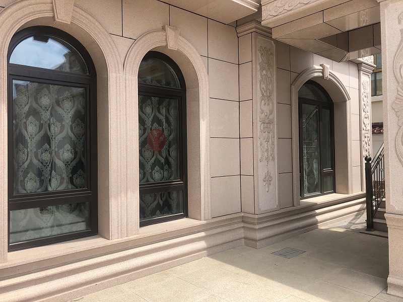 鋁包木門窗外景實拍