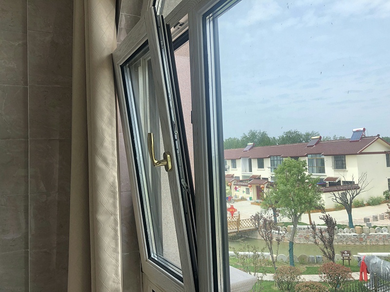 節能鋁包木門窗內倒展示