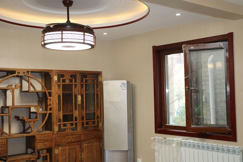 鋁包木門窗廚房場景實拍